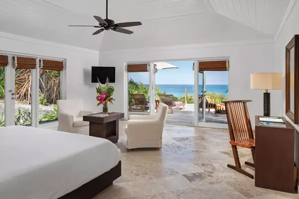 Guest room overlooking the ocean