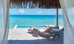 Overwater villa at Conrad Bora Bora Nui