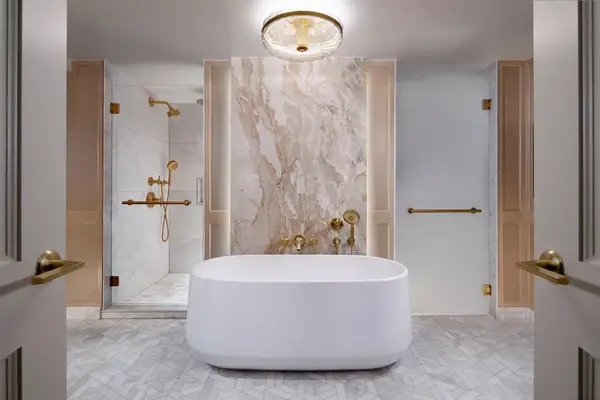 Suit bathroom at Ritz-Carlton Naples