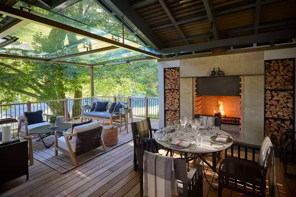 Restaurant at Huka Lodge