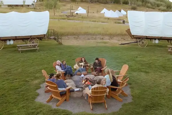 Conestoga® Wagon campfire site