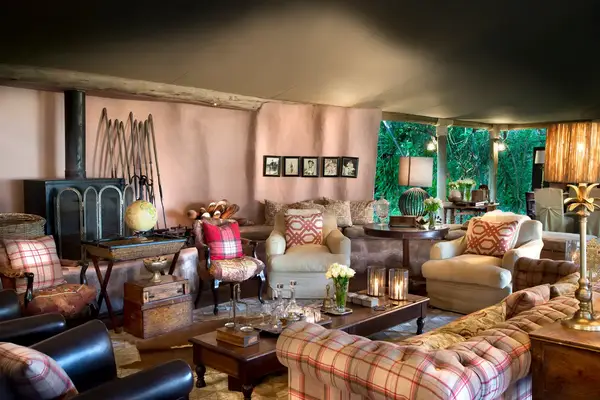 Comfortable living area with furnishings and decor emphasizing a cozy welcoming ambiance