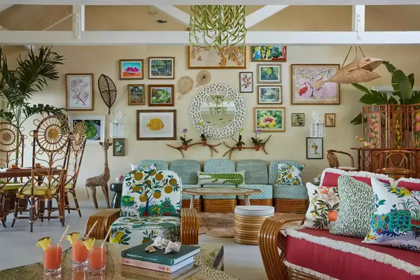 Interior of Gasparilla Inn Beach Club