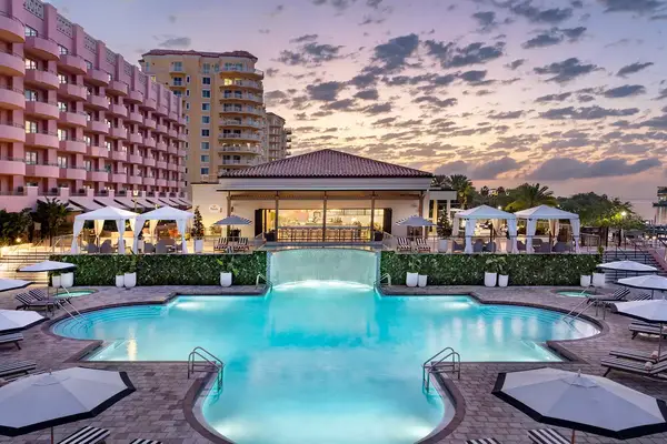 The exterior and pool at Vinoy St. Petersburg Resort and Golf Club 