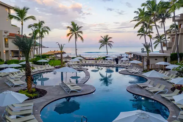 Pool area at Pueblo Bonito Mazatlan