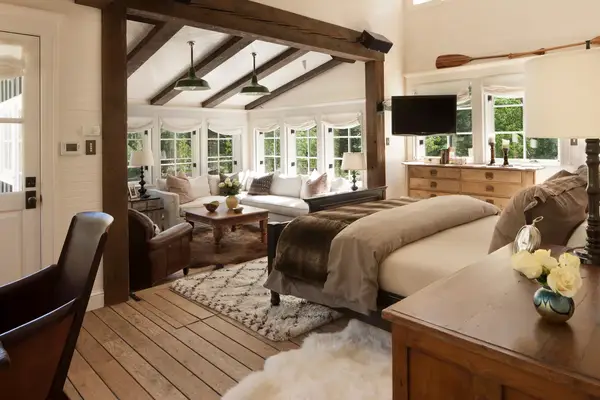 Interior suite at Dunbar Ranch in Aspen