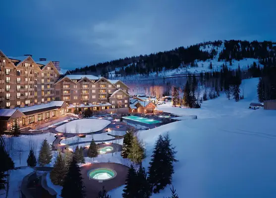 Exterior view of Montage Deer Valley in Utah