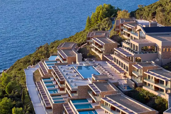 Aerial view of MarBella Elix