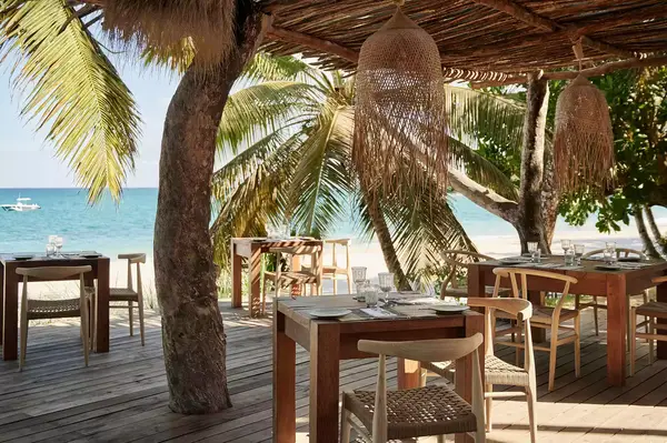 Restaurant at Voaara Madagascar