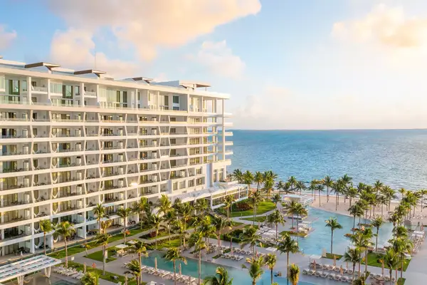 Aerial view of Garza Blanca Cancun