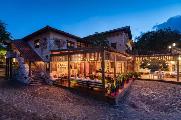 Exterior of restaurant at Casa de Campo