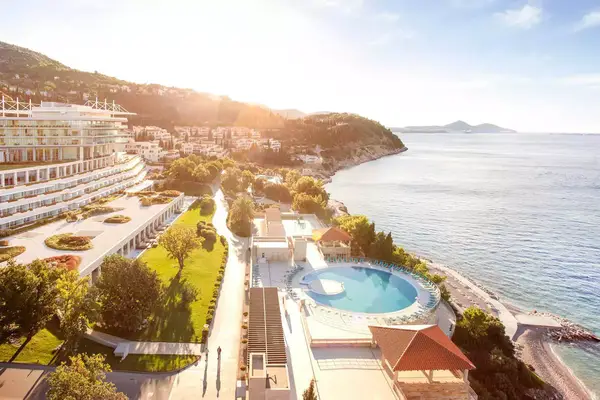 Aerial view of Sun Gardens Resort