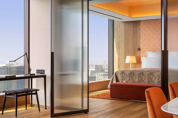 Bulgari Hotel Tokyo suite bedroom 