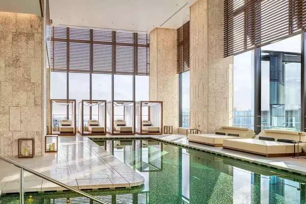 Bulgari Hotel Tokyo indoor swimming pool 
