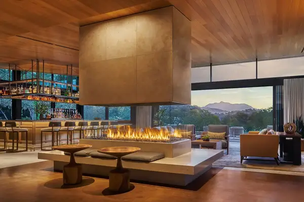 The lobby at Montage Healdsburg