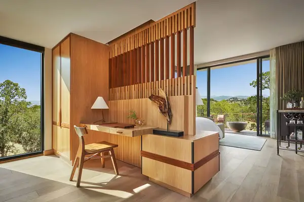A guest room at Montage Healdsburg