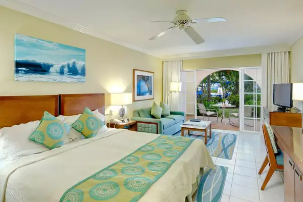 Guest room at Turtle Beach