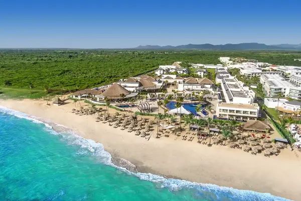 Aerial view of beach at Royalton Chic Punta Cana