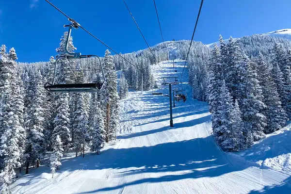 Ski lift resort in Telluride Colorado