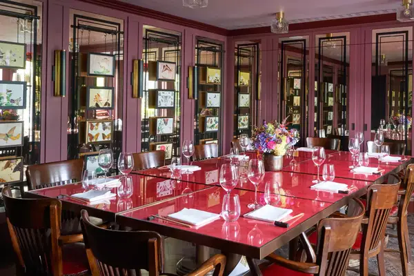 the Butterfly Room at Beaverbrook Town House