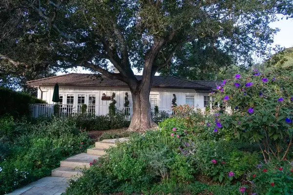 Exterior of Churchill Cottage at San Ysidro Ranch
