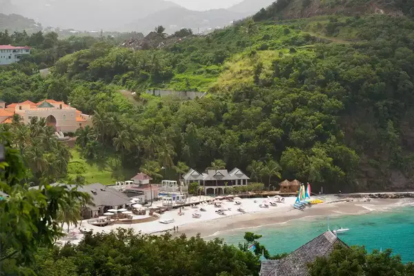 Beach view of BodyHoliday, Castries, St. Lucia