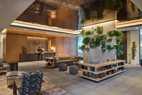 Lobby at The Loren Hotel Austin