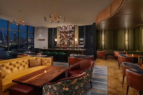 lounge at The Loren Hotel Austin