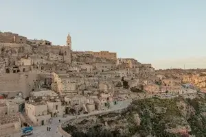 Matera, Italy cityscape