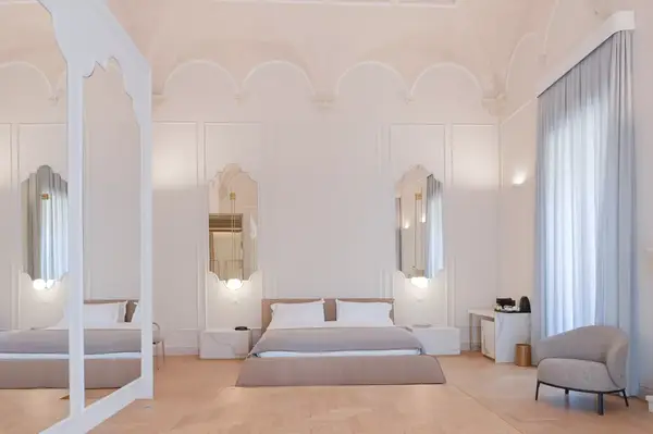 bedroom of Palazzo Zimara