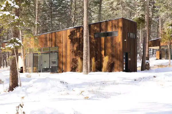 Montana Lakeside modern tiny home