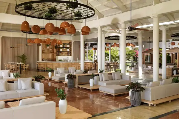 Lounge area of Melia Punta Cana