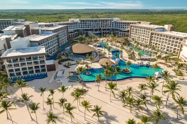 Aerial view of Hyatt Ziva Cap Cana