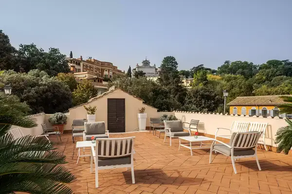 rooftop at Donna Camilla Savelli