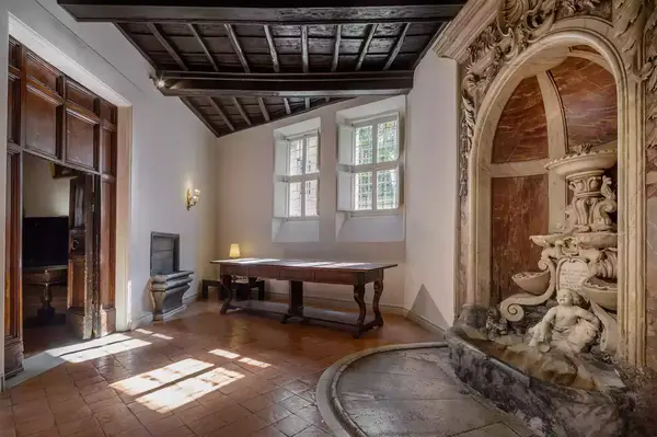 Interior of Donna Camilla Savelli