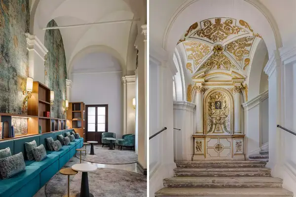 Interior of Donna Camilla Savelli