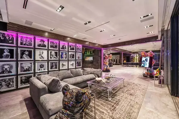 Interior of a living area in The Sunset View Mansion