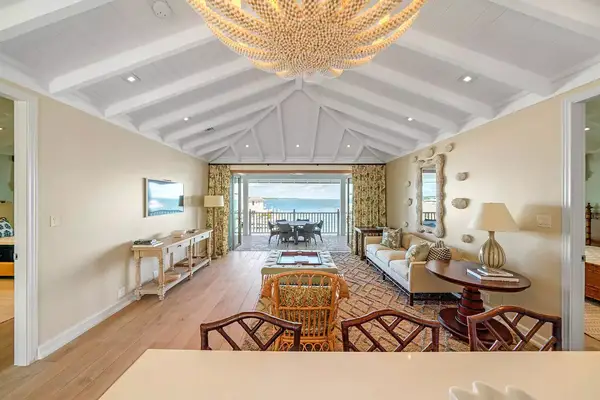 Interior of the Coral Cottage at the Briland Club in the Bahamas 