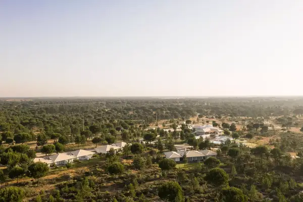 Aerial of Spatia Comporta in Portugal