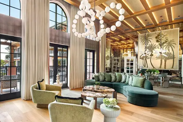 Living room at Palm House