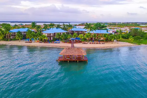 View of pools in Alaia resort