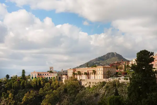 The exterior of Four Seasons Taormina, San Domenico Palace