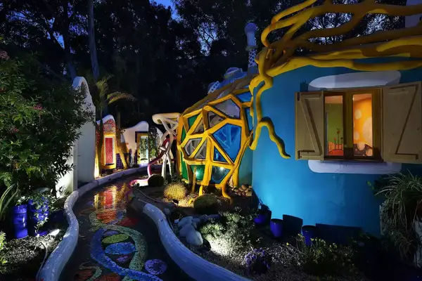 Exterior of The Color House, Cyprus