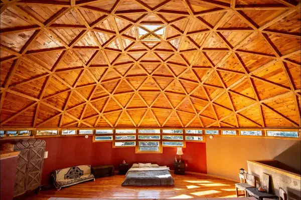 Interior of The Mothership Dome, Colorado