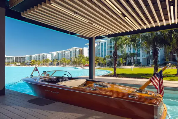 A rentable speed boat