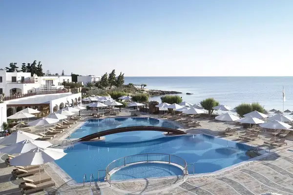 Aerial view of the pool at Creta Maris