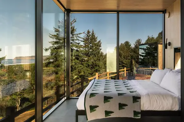 cabin at Two Capes Lookout