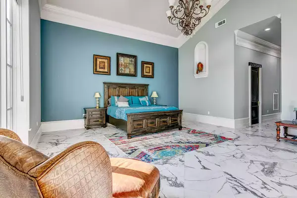 An airbnb bedroom in Texas 