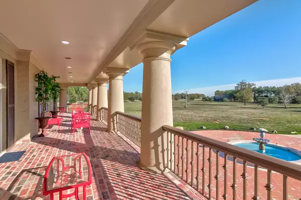 An airbnb balcony in Texas 