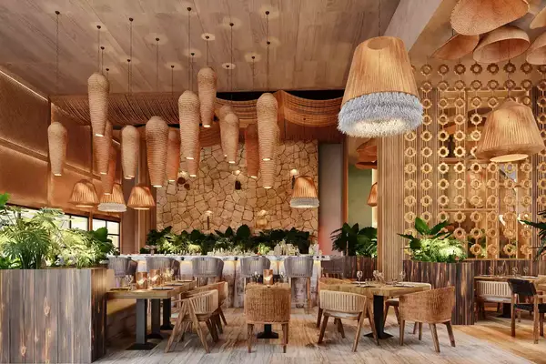 Aji restaurant at AVA Resort Cancun